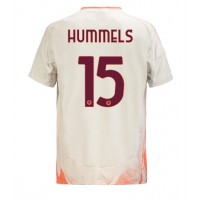 Dres AS Roma Mats Hummels #15 Preč 2024-25 Krátky Rukáv